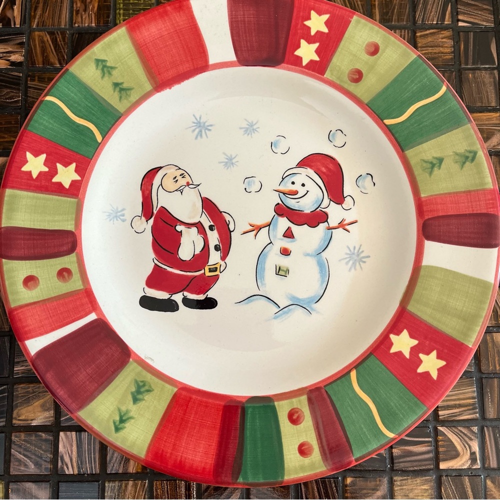 TABLETOPS Gallery Winterland Plates Set of 6